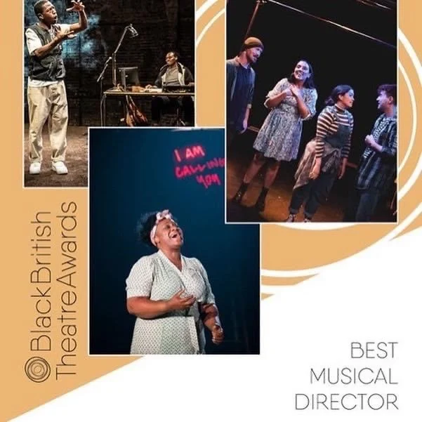 Nadine Lee working as a musical director